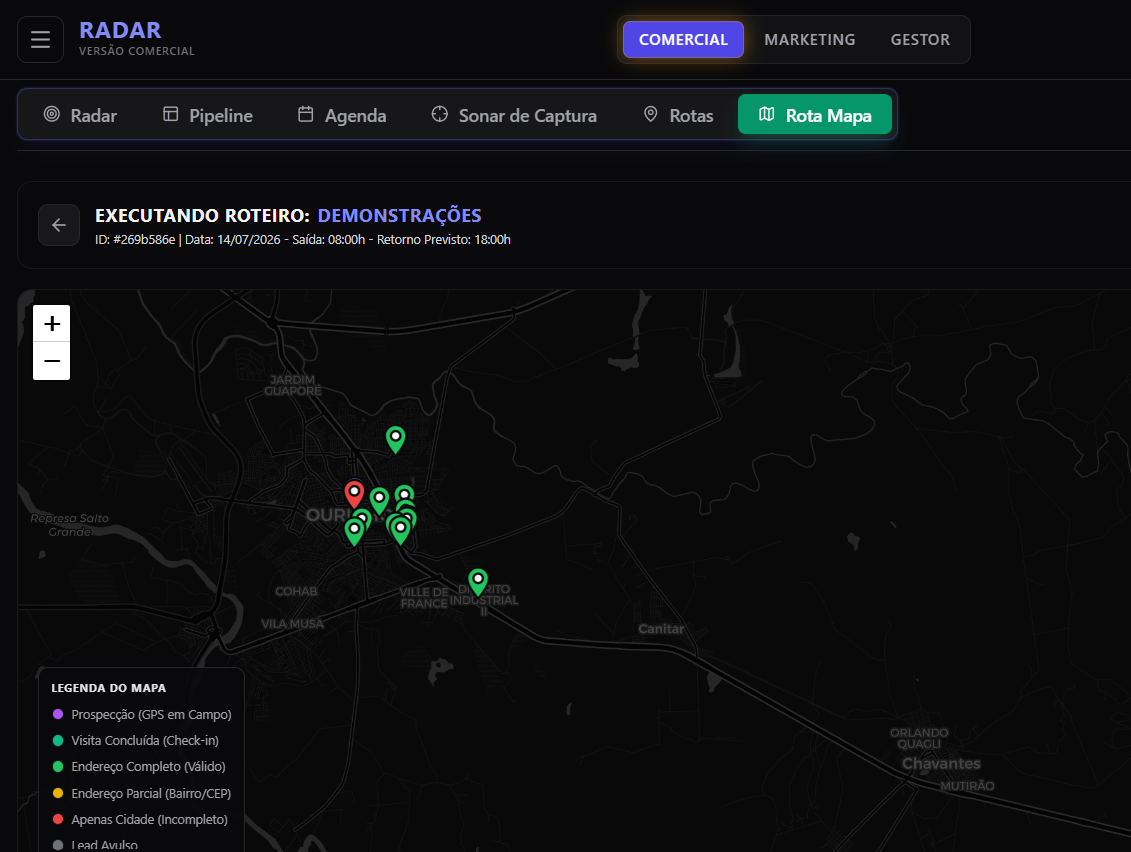 Rota Mapa Real